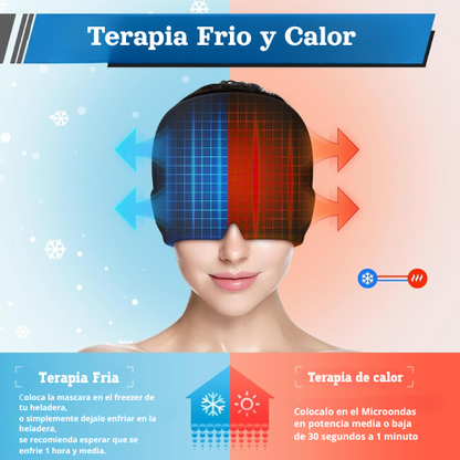 Mascara para Migrañas y Dolores de Cabeza